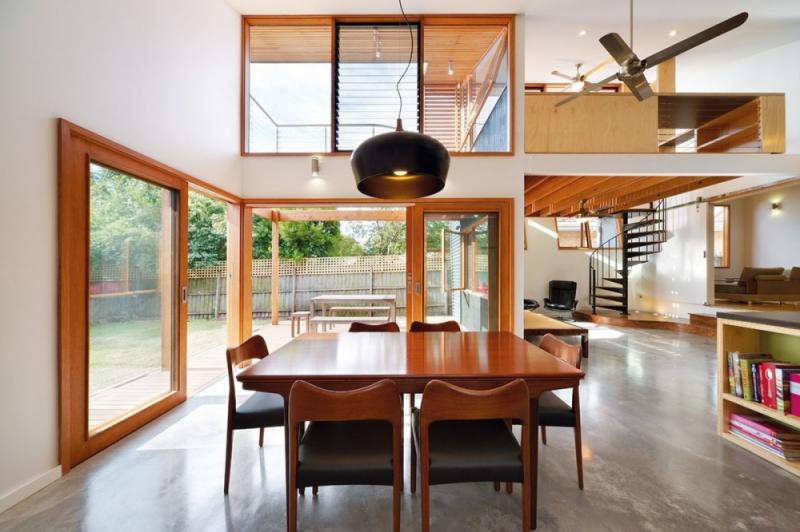 บ้านเก่าโครงการปรับปรุง แนวคิดสร้างสรรค์เป็นมิตรกับสิ่งแวดล้อม