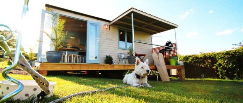 บ้านพักขนาดเล็ก สำหรับวันหยุด ท่ามกลางชนบท