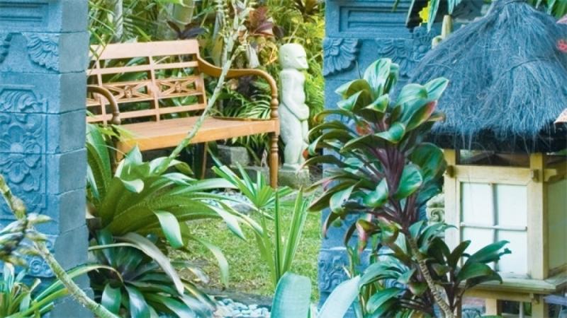แต่งสวน จัดสวนมีมิติ สไตล์บาหลี