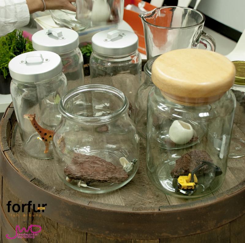 จัดสวนในขวดแก้วขนาดเล็ก เพื่มพื้นที่สีเขียวง่ายๆ