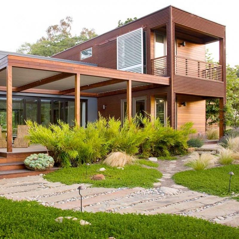 พื้นที่lสวนหน้าบ้าน แบบทางเดินเข้าบ้าน