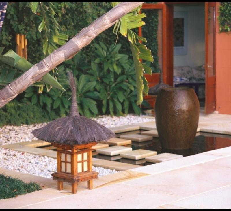 จัดสวนเมืองร้อน เน้นความร่มรื่นเป็นธรรมชาติ สไตล์บาหลี