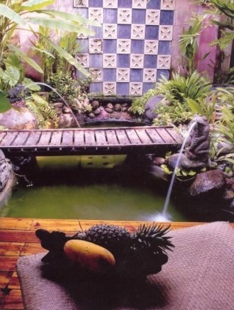 จัดสวนเมืองร้อน เน้นความร่มรื่นเป็นธรรมชาติ สไตล์บาหลี