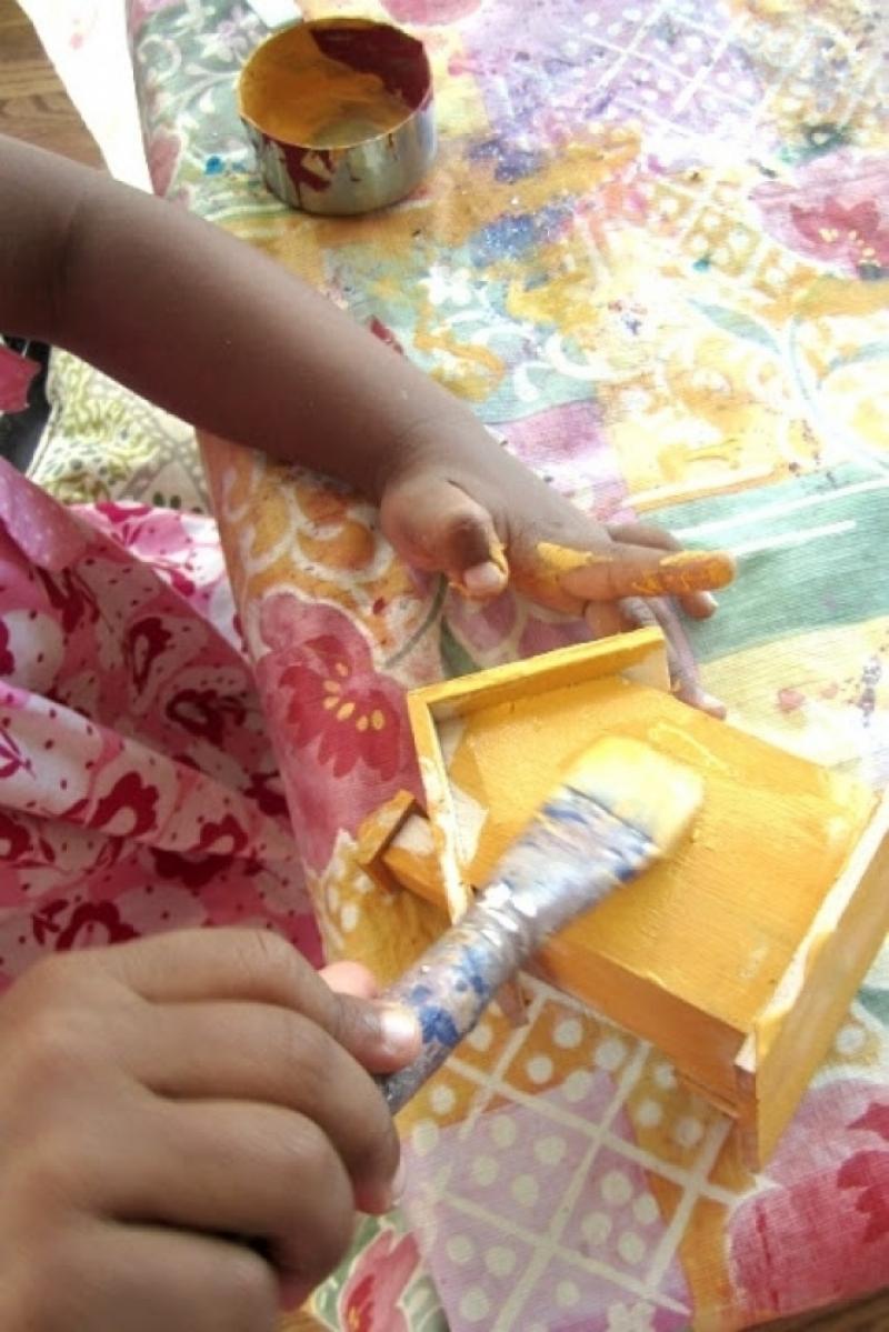 จัดสวนจิ๋วจากกระถางดินเผา เศษวัสดุเหลือใช้ ทำได้เอง diy สวนจิ๋ว