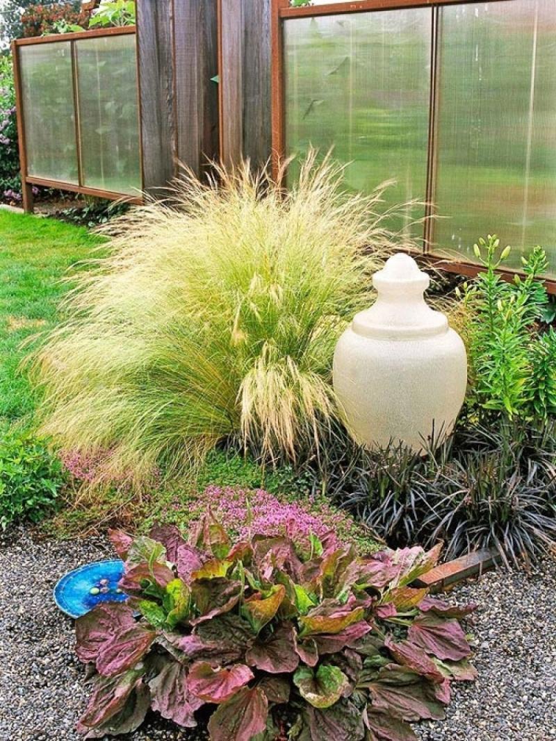 จัดสวนสวยให้ส่วนตัว ไอเดีย ด้วยสีสันลวดลายแบบธรรมชาติ