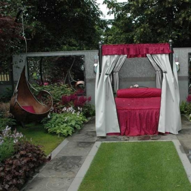 จัดสวน 9ไอเดีย ที่นั่งในสวนสวยคลายร้อน รับลมร้อน