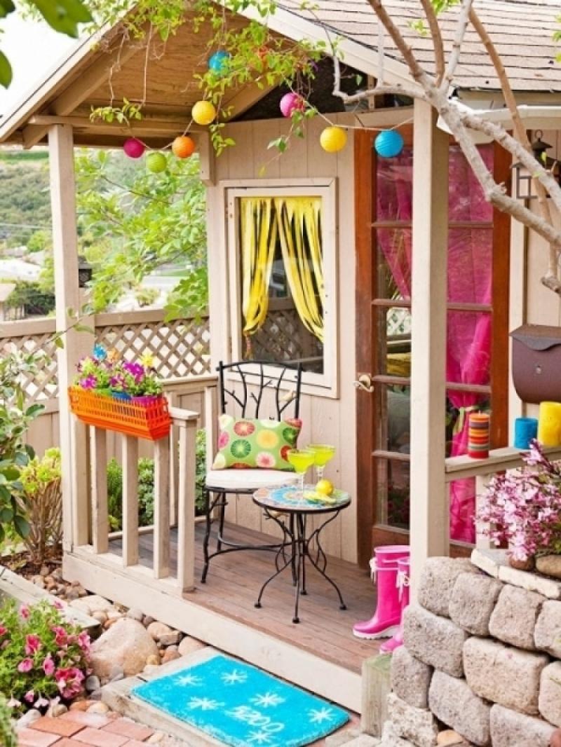 จัดสวนหลังบ้านด้วยสีสันสดใสสดชื่นแจ่มใส ในสไตล์คุณ