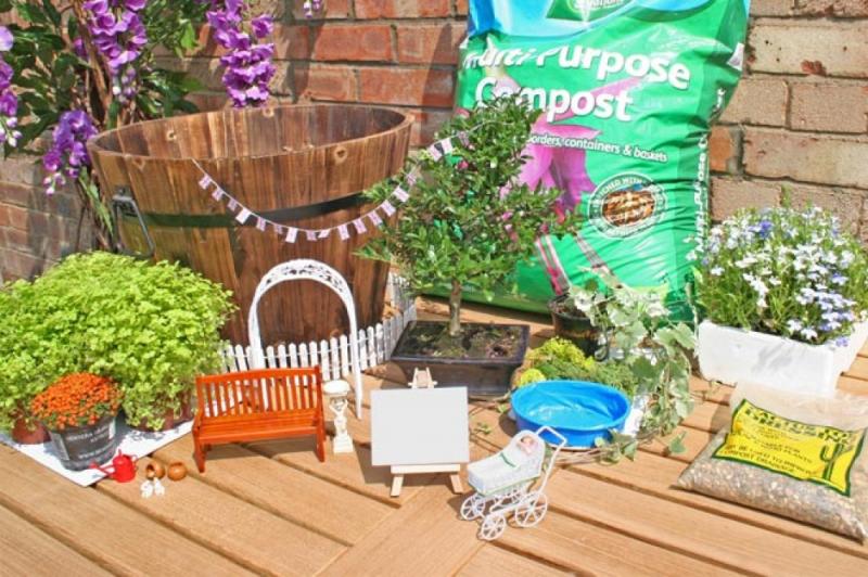 จัดสวน ฉลองการประสูติ พระโอรสแห่งเคมบริดจ์ ชาวอังกฤษ