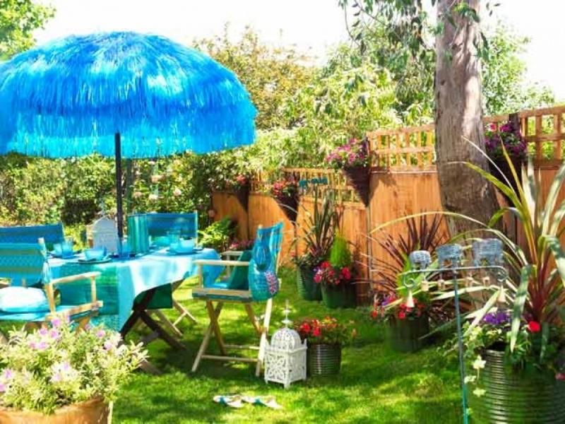 จัดสวนตกแต่งสวนและสนามหลังบ้าน บรรยากาศผ่อนคลาย