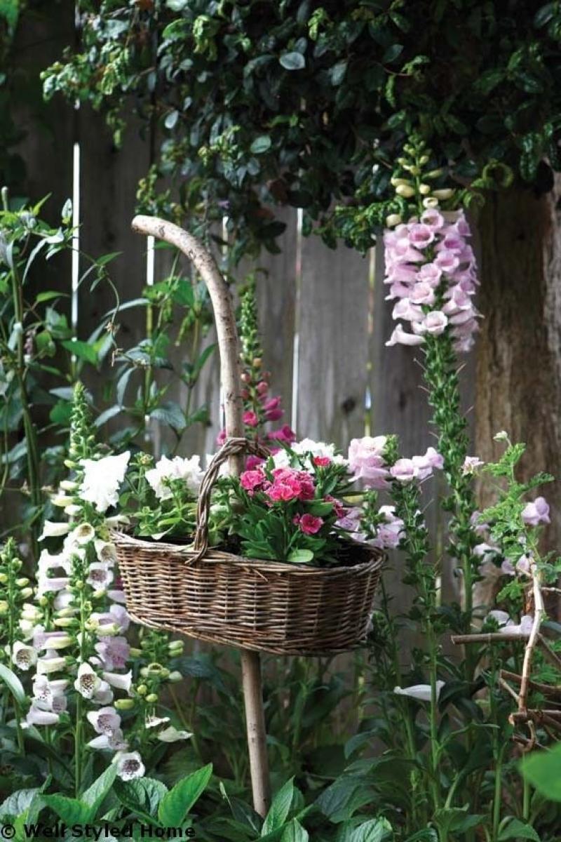 การจัดสวน กระถางดอกไม้ 30 ไอเดีย