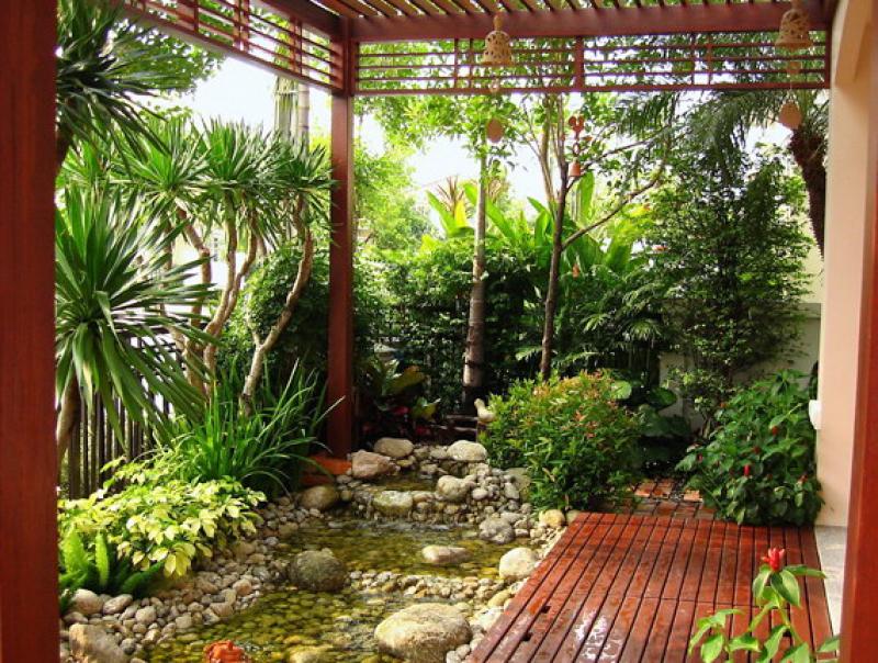 แต่งสวนหน้าบ้านให้ถูกหลักฮวงจุ้ย