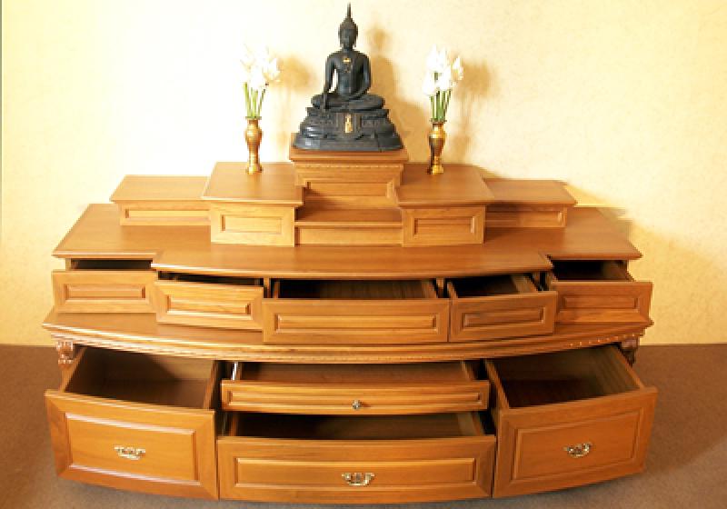 จัดโต๊ะหมู่บูชาในห้องพระให้ถูกหลัก