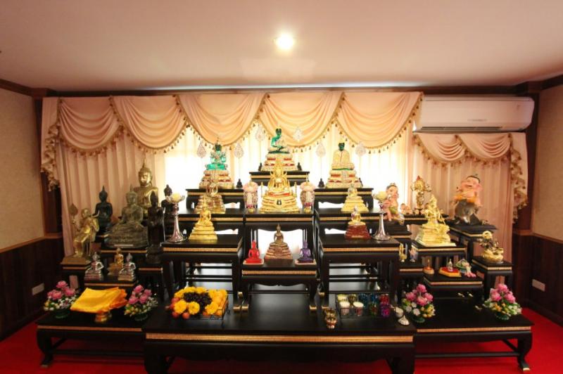 เสริมมงคลบ้านและผู้อยู่อาศัย จัดห้องพระ