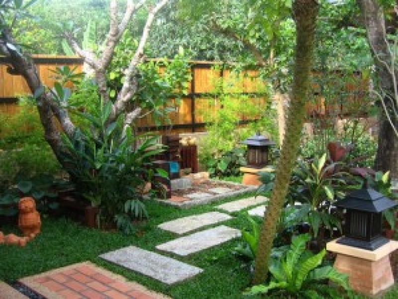 สวนหน้าบ้าน หลักฮวงจุ้ย