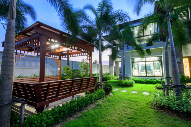 สวนสมมาตร ความสงบของธรรมชาติที่ลงตัว