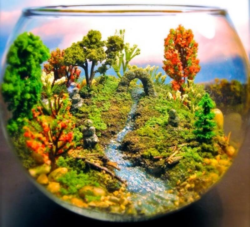 30ไอเดีย จัดสวนจิ๋ว ด้วย terrarium สวยๆ