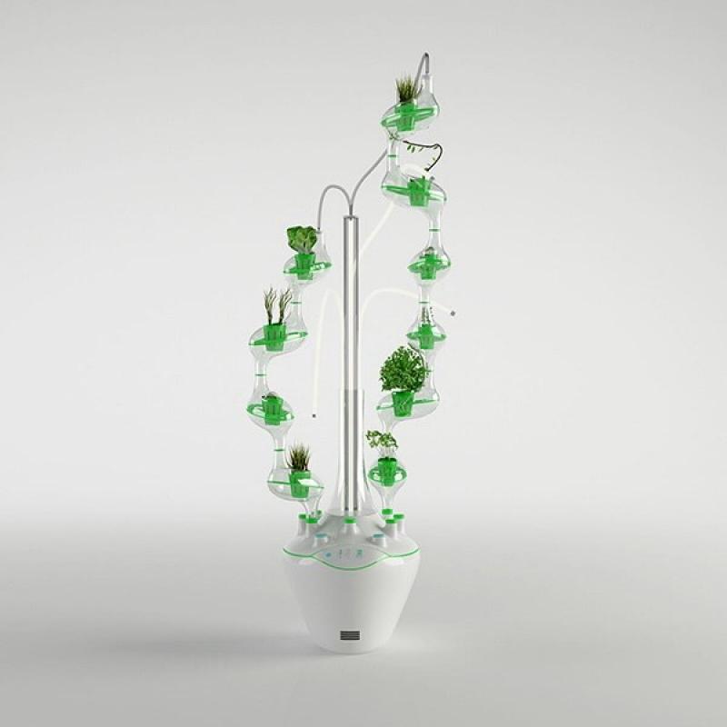 กระถางไฮเทค..ถนอมผักสด พร้อมเสริฟ