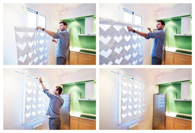 ไอเดียจัดสวนแนวตั้งกับม่านกระถางเก๋ๆ