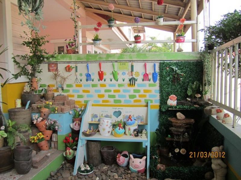 ตกแต่งสวนสวยให้มีสีสัน