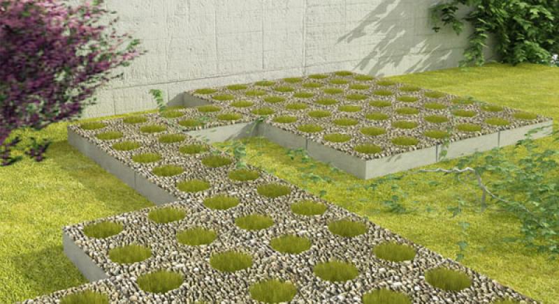 แต่งสวนสวย ออกแบบมาจากตัวต่อเลโก้