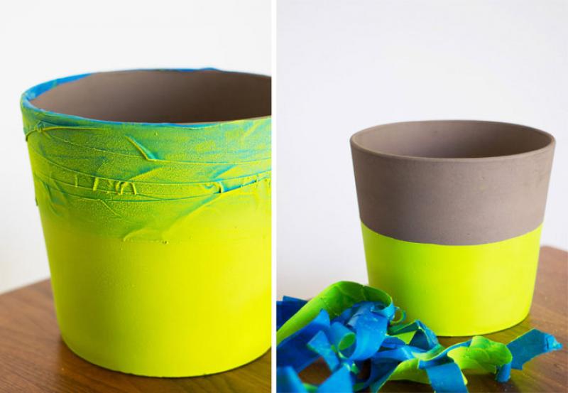 d.i.y. กระถางต้นไม้นีออนสุดแจ่ม