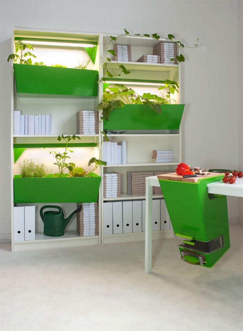 ชุดกระถาง 2อิน1..ปลูกผัก+ทำปุ๋ย