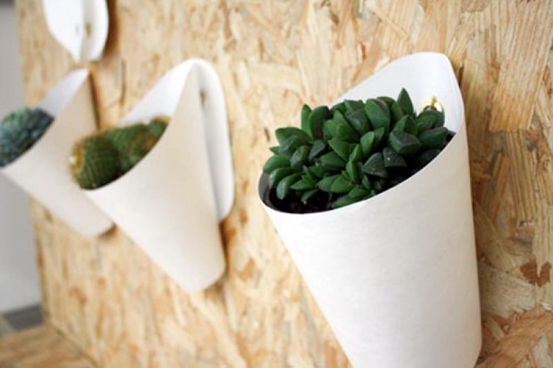 ไอเดียกระถางติดผนัง ช่วยประหยัดพื้นที่ของบ้าน