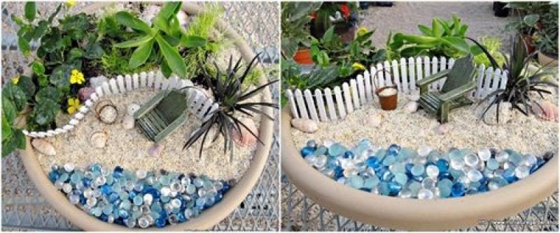 สวนถาด สวนเล็กๆหลายสไตล์