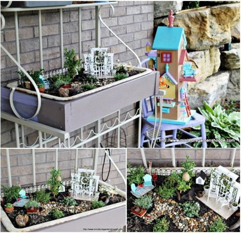 สวนถาด สวนเล็กๆหลายสไตล์