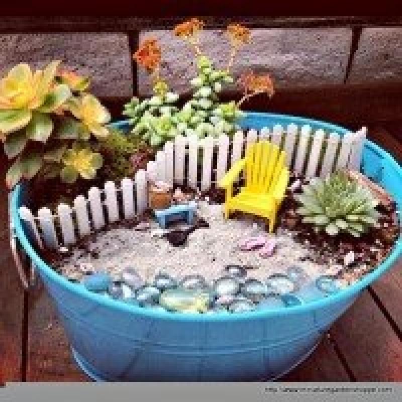 สวนถาด สวนเล็กๆหลายสไตล์