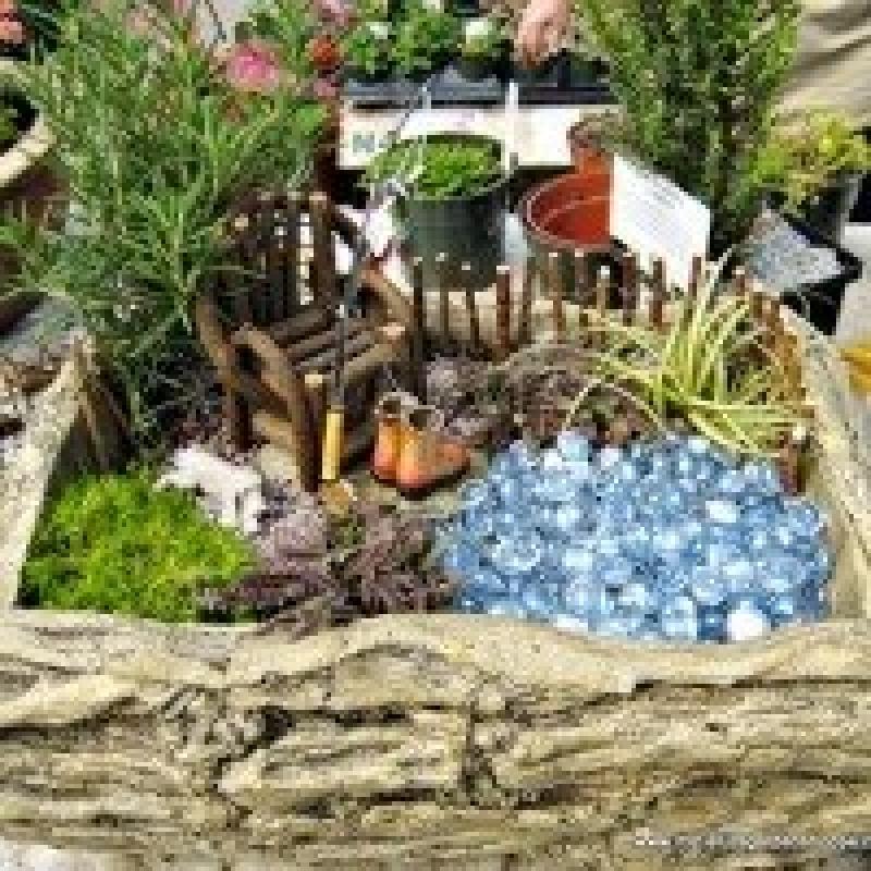 สวนถาด สวนเล็กๆหลายสไตล์