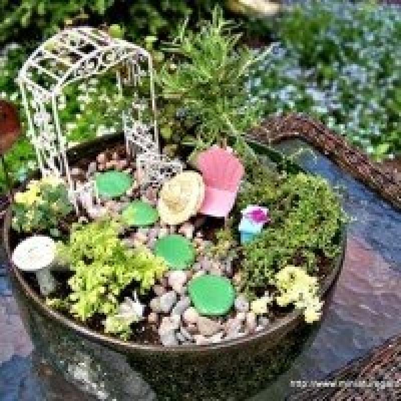 สวนถาด สวนเล็กๆหลายสไตล์