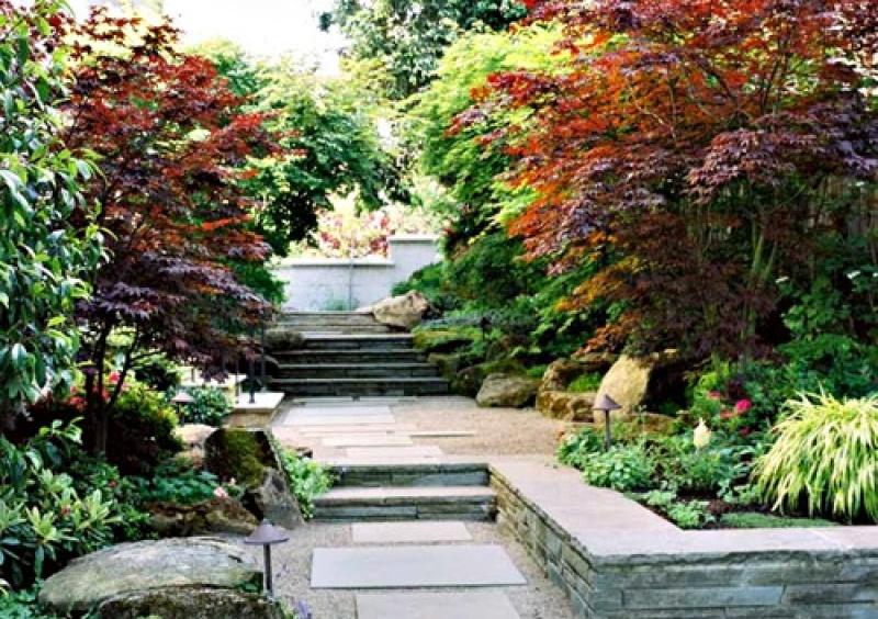 สวนขั้นบันได แนวคิดใหม่สไตล์โมเดิล