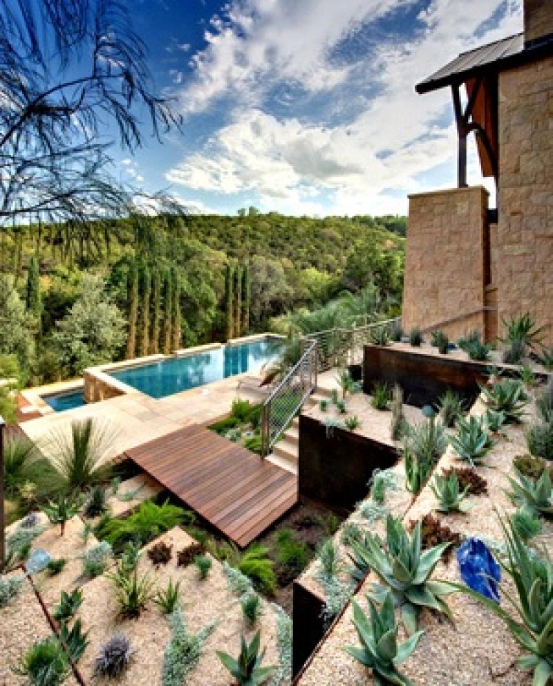 สวนขั้นบันได แนวคิดใหม่สไตล์โมเดิล