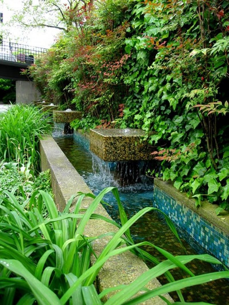 ออกแบบสวนให้สดชื่น ด้วยสวนน้ำและน้ำตก