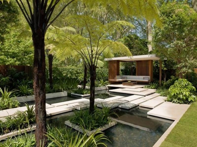 ออกแบบสวนให้สดชื่น ด้วยสวนน้ำและน้ำตก