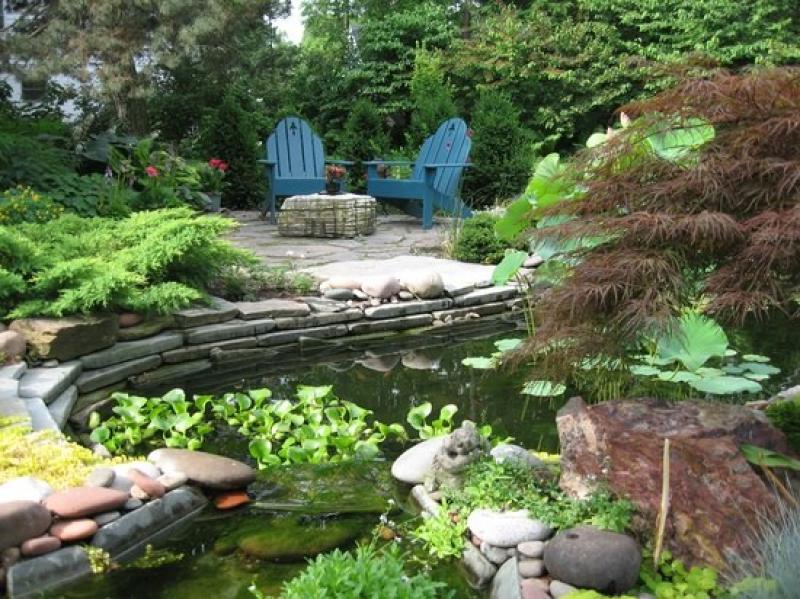 ออกแบบสวนให้สดชื่น ด้วยสวนน้ำและน้ำตก