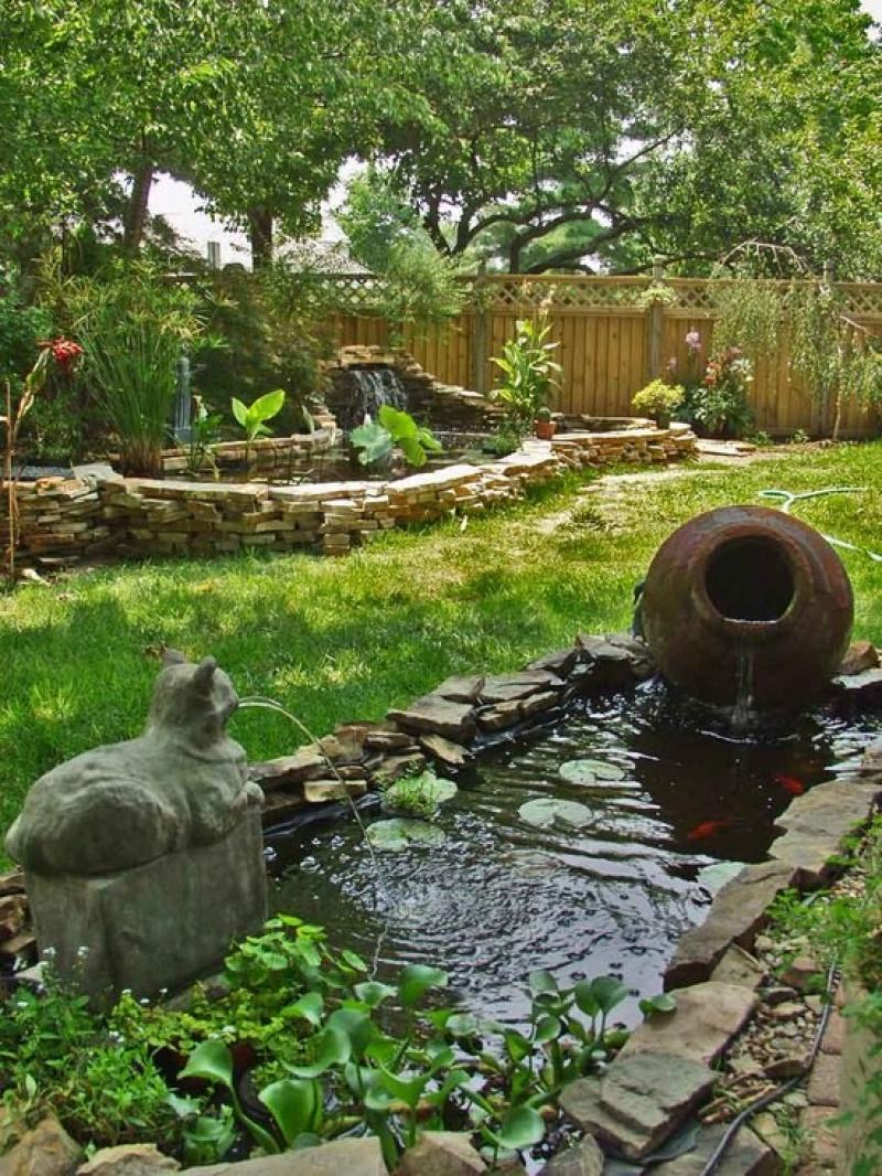 ออกแบบสวนให้สดชื่น ด้วยสวนน้ำและน้ำตก