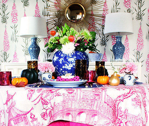 การจัดแต่งโต๚ะอาหาร ให้มีสีสัน