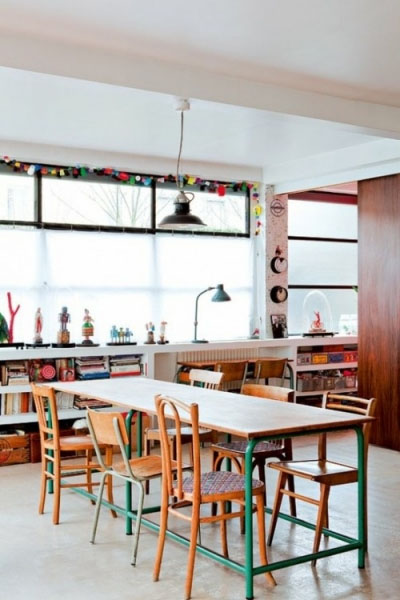 การจัดโต๊ะทานอาหาร mix and match