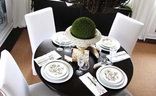 จัดโต๚ะกินข้าวหรูๆที่บ้าน