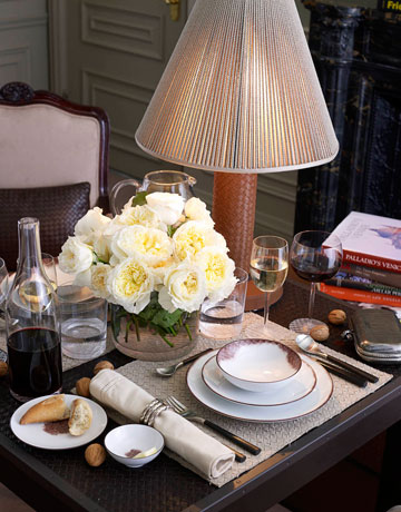 จัดโต๊ะอาหารสไตล์ยุโรป