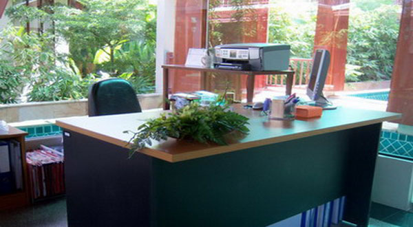 แบบห้องทำงานผ่อนคลาย