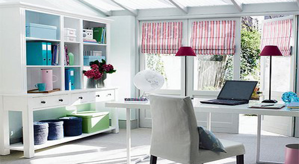 แบบห้องทำงานผ่อนคลาย