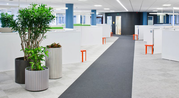 แบบห้องทำงานผ่อนคลาย