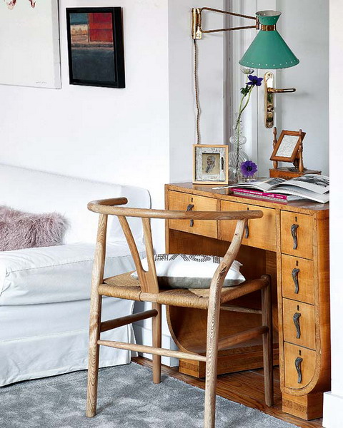 แต่งห้องทำงานให้ดูวินเทจ