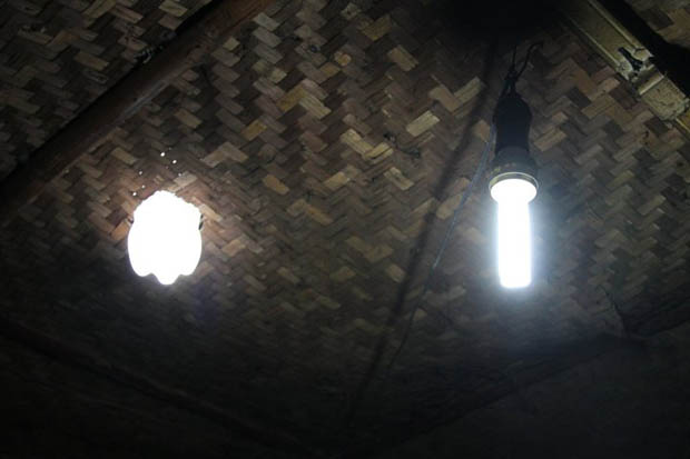 ทำหลอดไฟจากน้ำยาล้างจาน DIY