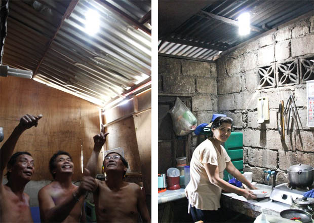 ทำหลอดไฟจากน้ำยาล้างจาน DIY