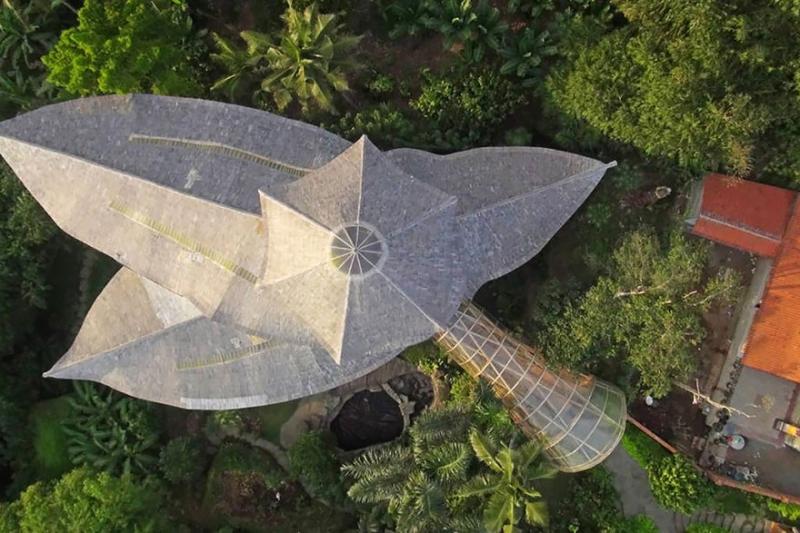 บ้านไม้ไผ่ แบบธรรมชาติสวย ๆ ในบาหลี