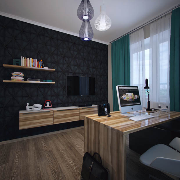 การเลือกม่านสำหรับห้องทำงาน